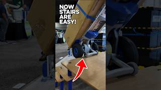 Brilliant hand truck CLIMBS STAIRS with 400lbs capacity