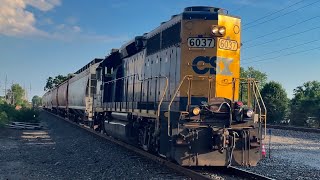 CSX L325 passes McCord Park at MP 128 with cool K5LA!