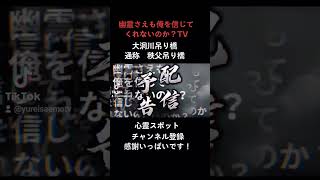 大洞川吊り橋　秩父吊り橋　心霊スポット　※本編は動画下のリンクよりご覧ください。　(ショート動画)  #shorts