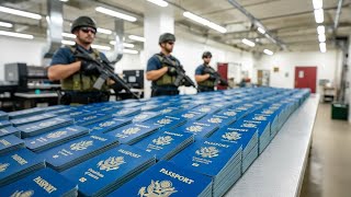 How U.S. Passports Are Made Today: Inside the Security Printing Plant (Full Process Documentary)
