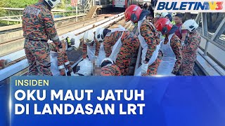 INSIDEN | OKU Maut Terjatuh Di Landasan LRT Titiwangsa