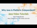 Why Java is Platform Independent?
