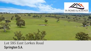 Lot 595 East Lorkes Road, Springton, South Australia in UltraHD 4K