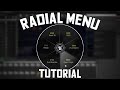 How to make Radial menu in UE4