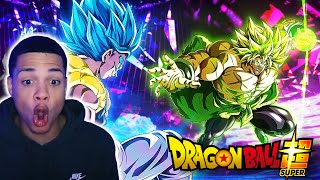 Non Dragon Ball Fan Reacts To GOGETA VS BROLY | Dragon Ball Super REACTION!!