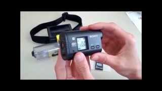 A Review of and How To Use a Sony HDR-AS30V Action Cam Camcorder Camera Video Waterproof