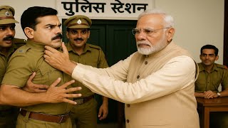 गुजरात का मुख्यमंत्री जब भिखारी बनकर पुलिस स्टेशन का निरीक्षण करने गये,पुलिस वालों ने उनके सात जोकया