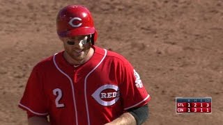 STL@CIN: Cozart plates Holt with a double to left