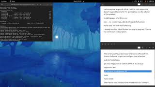 How to Install Dash To Dock on Gnome 40 Fedora