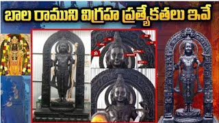 Ayodhya: అయోధ్య బాల రాముడి విగ్రహ ప్రత్యేకతలు చూశారా? // Ayodhya Bala ramudi vigrham #ayodhya #ram