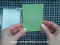 stamping with bleach