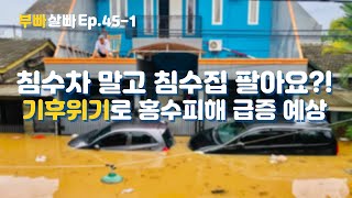 45-1회 - 침수차 말고 침수집 팔아요?! 기후위기로 홍수피해 급증 예상!  [팟캐스트] 부자 아빠 살아남는 아빠