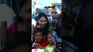 Prime Minister Modi interacts with children in Munich