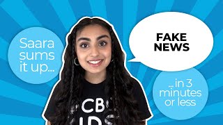 Can you trust the news? How to tell the difference between real and fake news | CBC Kids News