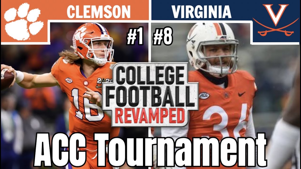 #1 Clemson Vs #8 Virginia (Quarterfinals) - ACC Tournament - College ...