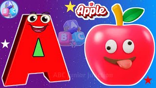 ABC Kid's Song / Phonics Song / A for Apple / Kiddos Study Zone /Shapes, Colour, Number Song /A to Z