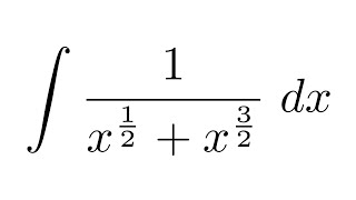 Integral of 1/(x^(1/2)+x^(3/2))