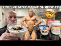 FULL DAY OF EATING ON PREP | EPIC 3,200 KCAL REFEED DAY GETTING ME SHREDDED