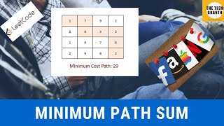 Leetcode 64 | Minimum Path Sum | Dynamic Programming (Java Solution)