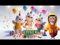 AMBER HAPPY BIRTHDAY SONG - HAPPY BIRTHDAY AMBER | Happy Birthday With Cat Names