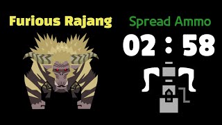 [MHWI][02:58] 격양라잔 산탄헤보 솔로 플레이, Furious Rajang HBG SOLO TA , All That Glitters is Furious