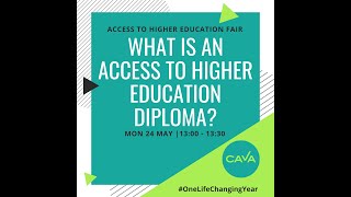 What is an Access to Higher Education Diploma? (Access to Higher Education Fair 2021)