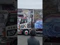 名車パレード😎 トラック デコトラ イベント 千波丸船団 truck shorts 藤商丸急行 日野 レンジャー メッキ 旗棒 兵庫県 豊岡 但馬空港 瑠美姫一座 運転手 装飾 趣味 バスマーク