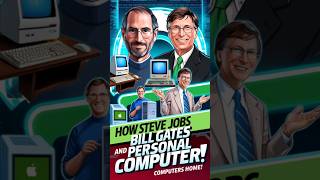 How Steve Jobs and Bill Gates Revolutionized the Personal Computer! #shorts #viral #trending #short