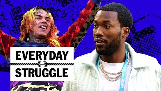 6ix9ine Celebrates 1 But Meek Mill Says Numbers Lie Sales Vs Cultural Impact Everyday Struggle