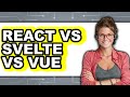 React vs Svelte vs Vue - 2025 Comparison
