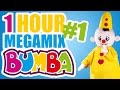 Bumba ❤ No. 1 ❤ 1 Hour Megamix ❤ Full Episodes! ❤ Kids love Bumba the little Clown