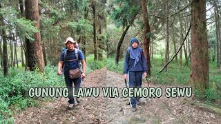 GUNUNG LAWU VIA CEMORO SEWU 9 JUNI 2024