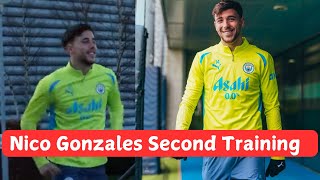 Nico Gonzalez Second Training With Mancity 🔥🔥