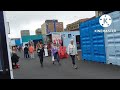 a walking tour. area 506 waterfront container village. saint john nb.