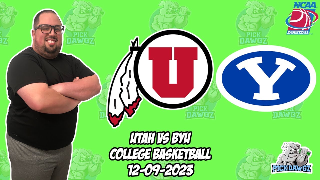 Utah Vs BYU 12/9/23 Free College Basketball Picks And Predictions ...