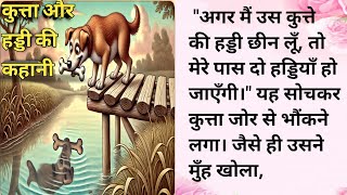 एक कुत्ता और हड्डी की मनोरंजक कहानी || A Dog and Bone Story