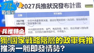 獨家!國家戰略階層的政軍兵推 推演一觸即發情勢? 少康戰情室 20230718