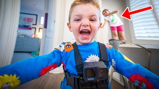 Hilarious Toddler GoPro Hide and Seek (baby POV)