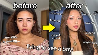EXTREME 24-HOUR GLOW UP TRANSFORMATION TO MEET A BOY...