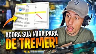 POR ISSO A SUA MIRA TREME!! COMO CORRIGIR A MIRA TREMENDO DA FORMA CORRETA! FREE FIRE 2023