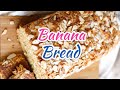 Delicious Banana Almond Bread! (Soft & Moist Recipe) | Geuel Treats