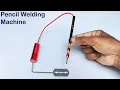 How To Make Simple Pencil Welding Machine At Home With Blade | DIY 12 Volt Welding Machine