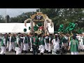 令和元年広畑天満秋祭り　吾妻町屋台