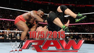 WWE Raw October 5, 2015 Review