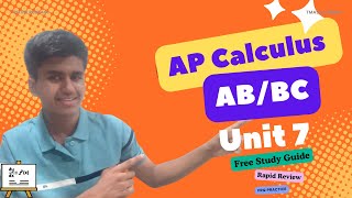 AP Calculus AB/BC Unit 7 Rapid Review | Differential Equations | FREE Book Included | Ritvik Rustagi