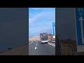 Small Truck VS. Strong Wind