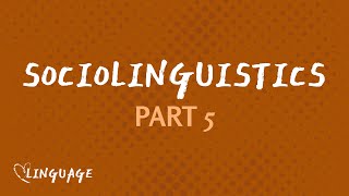 Linguistic Discrimination (Sociolinguistics Part 5)