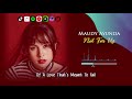 Not for us - Maudy Ayunda (Video Lirik)