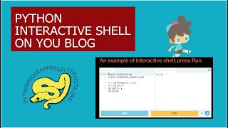Interactive Python shell on your blog!