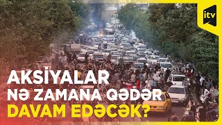 İranda etiraz aksiyalarında indiyədək 507 nəfər ölüb